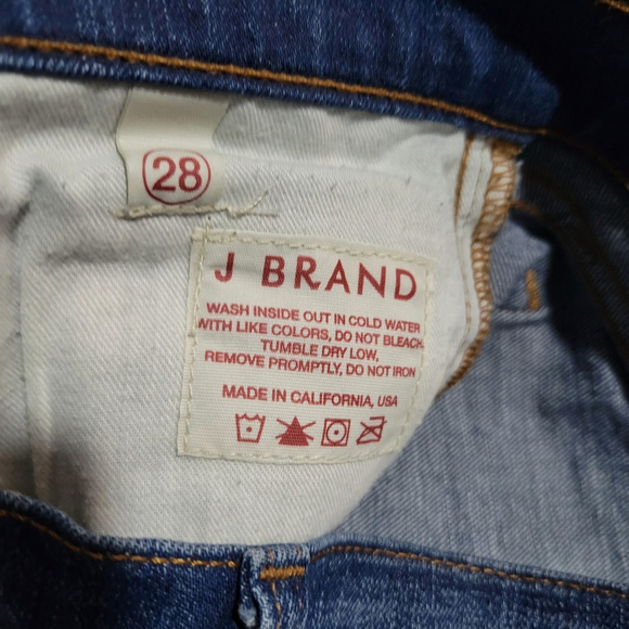 J Brand Pencil Leg Cypress Jeans Women's Size 28. Waist 32" Inseam 30" - Picture 6 of 9